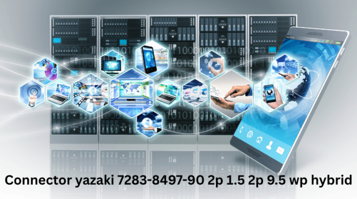 connector yazaki 7283-8497-90 2p 1.5 2p 9.5 wp hybrid